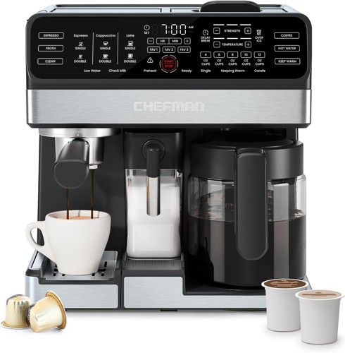 Chefman coffee maker espresso - chefman,